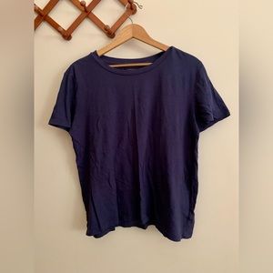 GAP Navy Organic Cotton Basic Tee